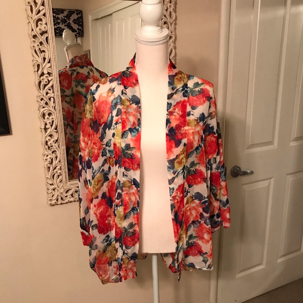 Rose Floral Kimono